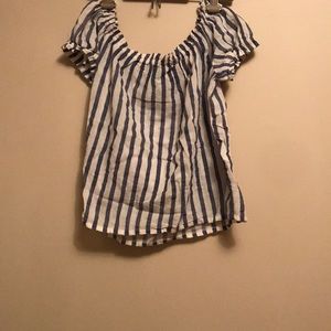 Off the shoulder shirt